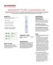 Load image into Gallery viewer, Kandesn® Pure Cleansing Oil 100 mL/3.4 oz
